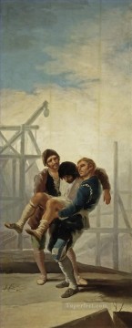 The Injured Mason Francisco de Goya Oil Paintings